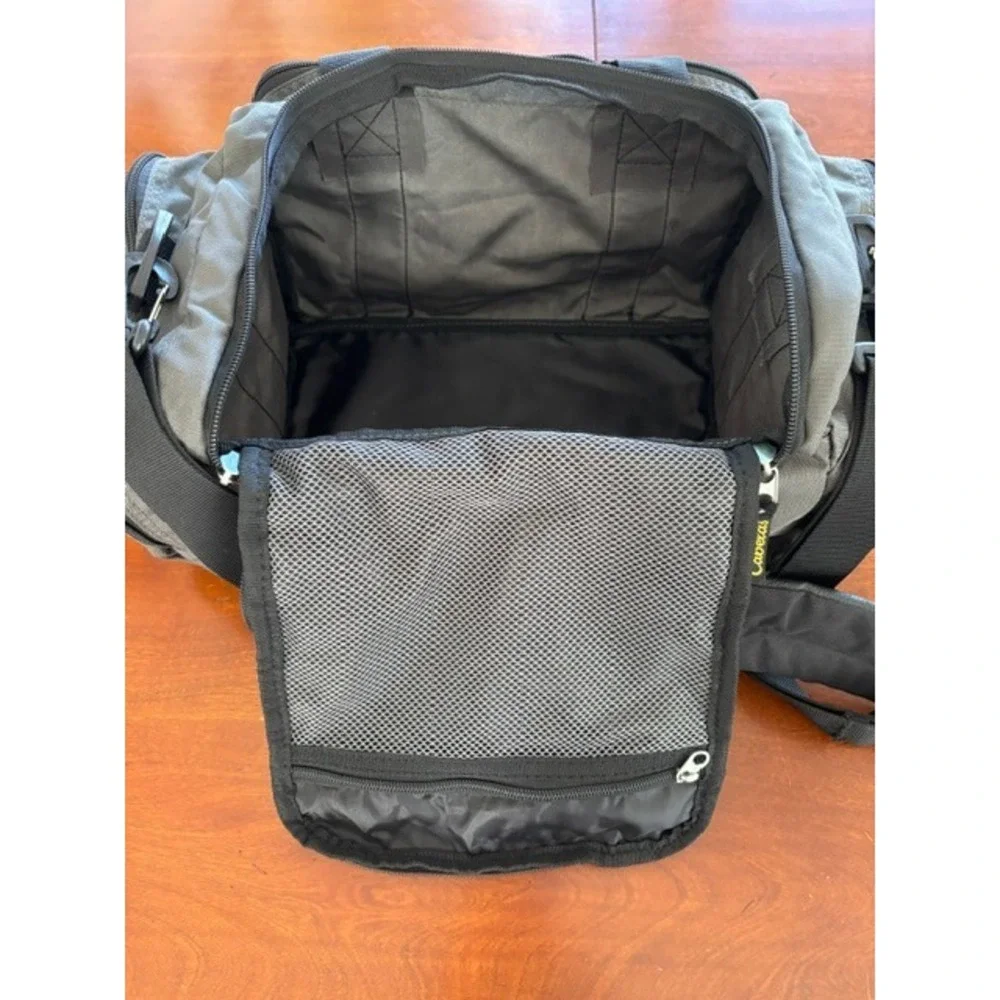 Cabela's Gray Cath All Gear Bag Duffel Hunting Range Travel Shoulder Strap Large